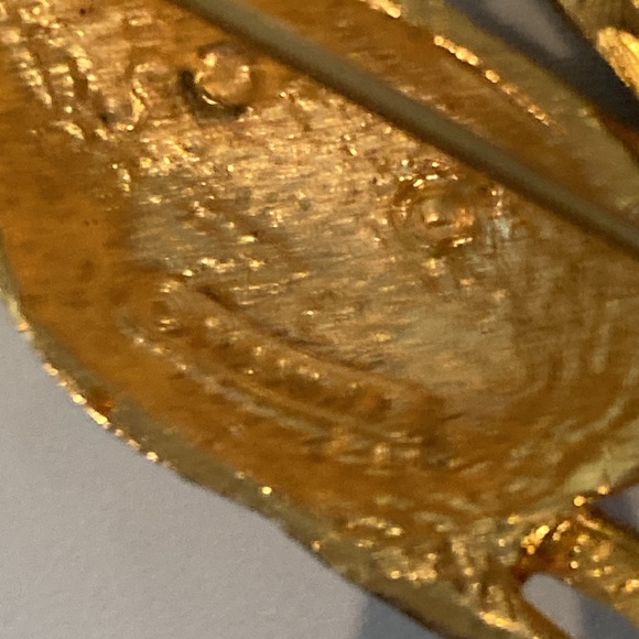 Rooster Brooch Pin Robert Mandel Gold Tone Highly Collectible - Picture 4 of 5